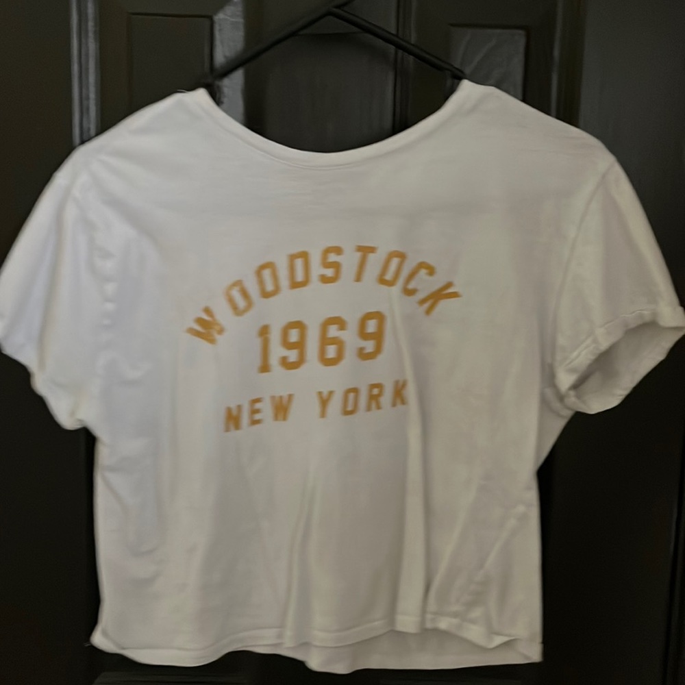 White crop top size M (rarely used)